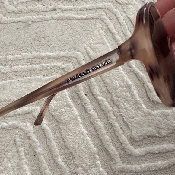 Dolce & Gabbana Beige Sunglasses